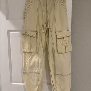 Zara Beige Cargo Pants